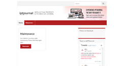 Desktop Screenshot of iptjournal.com